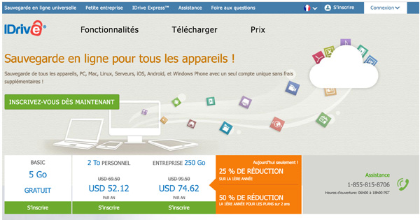 Avis IDrive