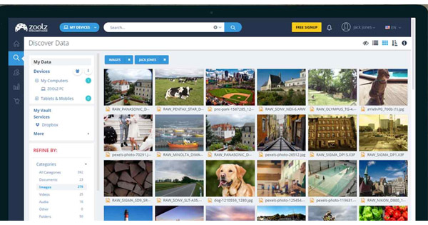 Zoolz Intelligent Cloud