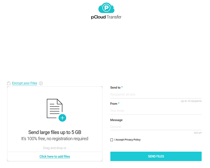 pCloud Transfer