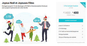 Promo Noël pCloud