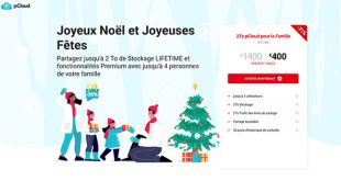 Promotion pCloud Noël