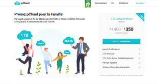 Offre pCloud Famille